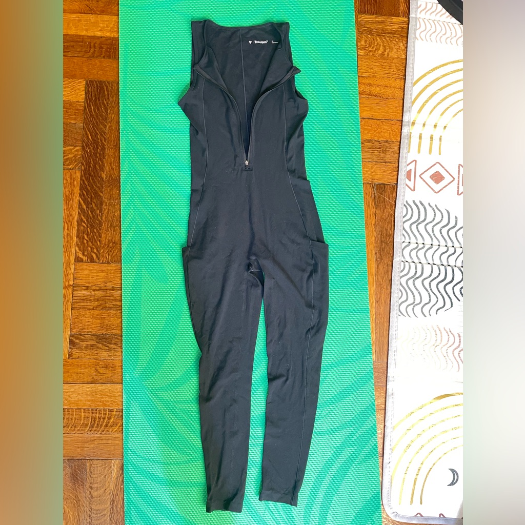 Tnaction Butter Aritzia Jumpsuit Size S Black